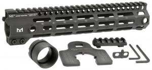 Midwest Industries Tactical G4M Handguard AR-15 Black Hardcoat Anodized Black 10.5" 6061-T6 Aluminum M-LOK - MIG4M105