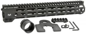 Midwest Industries Tactical G4M Handguard AR-15 Black Hardcoat Anodized Black 12.6" 6061-T6 Aluminum M-LOK - MIG4M12625