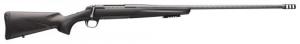 Browning X-Bolt Pro 6.8 Western 3+1 24 Fluted MB Carbon Gray Elite Cerakote Black Carbon Fiber Stock Right Hand