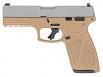 Taurus G3B 9mm Luger 4 17+1 Tan Matte Stainless Steel Tan Polymer Grip