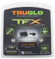 TruGlo TFX for Kahr K-Series Tritium/Fiber Optic Handgun Sight