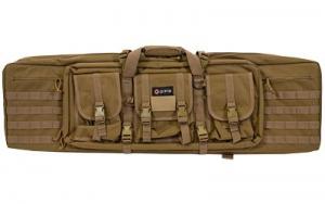 G*Outdoors Double Rifle Case Flat Dark Earth 600D Polyester 42" L x 12.75" H x 9" W