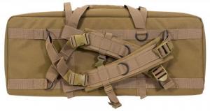 G*Outdoors Double Rifle Case Flat Dark Earth 600D Polyester 28" L x 12.75" H x 9" W