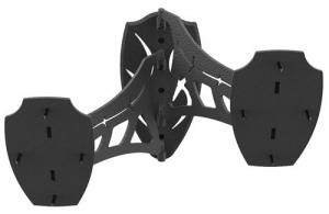 Skullhooker Dual Shoulder Mount Mounting Kit Wall Mount Steel Black Small/Mid-Size Game - SKH-DSM-BLK