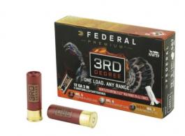 Federal 3rd Degree  12 Gauge Ammo  3" #5/6/7  1-3/4 Ounce 1250fps 5rd box - PTDX139567