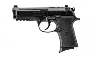 Beretta USA 92X RDO Compact 9mm 4.25" 13+1 FR (Decocking Safety) Red Dot Optics Ready Black Bruniton Steel Slid - J92CR92170