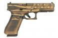 Glock G17 Gen5 Black/Coyote Battle Worn Flag 9mm Pistol - PA175S204BBBWFLAG