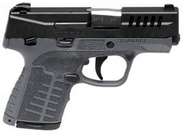 Savage Arms Stance Gray/Black 10 Rounds Manual Safety 9mm Pistol