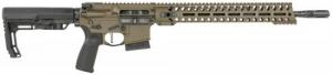 Patriot Ordnance Factory Minuteman Direct Impingement CA Compliant 16.5 Brown 223 Remington/5.56 NATO AR15 Semi Auto Rifle