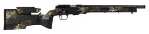 CZ-USA CZ 457 Varmint Precision Trainer MTR 22 LR 5+1 16.20" Green & Tan Sponge Exposed Carbon Fiber MCS Stock with Adjust - 02355