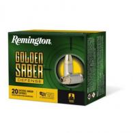 Main product image for Remington Ammunition Golden Saber Defense .357 MAG 125 gr Brass Jacket Hollow Point (BJHP) 20 Bx/ 25 Cs
