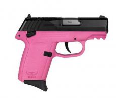 SCCY CPX-1 Gen3  Pink/Black 9mm Pistol - CPX1CBPKRDRG3