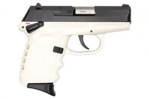 SCCY CPX-1 Gen3 RD White/Black 9mm Pistol - CPX-1CBWTRDRG3