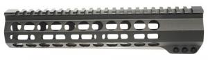 Bowden Tactical Foundation Handguard M-LOK Style made of 6061-T6 Aluminum with Black Anodized Finish, Picatinny Rail & 10