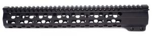 Bowden Tactical Foundation Handguard M-LOK Style made of 6061-T6 Aluminum with Black Anodized Finish, Picatinny Rail & 13