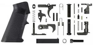 Bowden Tactical Lower Parts Kit with Black Polymer Grip for AR-Platform