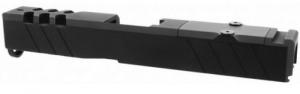 TacFire Replacement Slide 40 S&W Graphite Black Cerakote Stainless Steel with Optics Cut & Slide Ports for Glock 22 Gen3