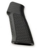 Hogue Piranha AR Pistol Grip Made of G10 With Black Checkered Finish for AR-15, M16 - 13139