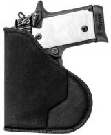 Sentry 35WB07BK HexGrip IWB Black Nylon Pocket Fits Glock 17/20/22 Ambidextrous