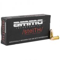 PMC Bronze Pistol Ammo, 9mm Luger, 147 grain, Full Metal Jacket, 50/box
