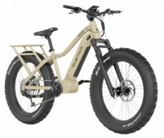 QuietKat Inc Warrior Sandstone Medium 5'6" to 6'/ SRAM 8 Speed/750 Watt Mid-Drive Motor/20 mph Speed - 22-WAR-75-SND-17