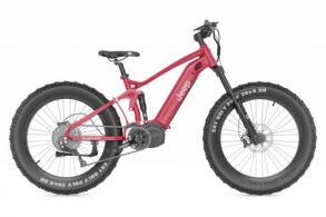 QuietKat Inc Jeep Red Medium 5'6" to 6'/SRAM 9-Speed/1000 Watt (Mid-Drive) Motor - 22-JEP-10-RED-17