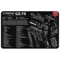 TekMat CZ-75 Parts Diagram Gun Cleaning Mat