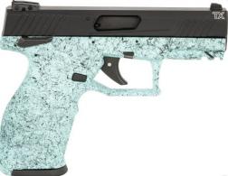 Taurus  TX22 .22 LR 4" Cyan Splat - 1TX22141SP4