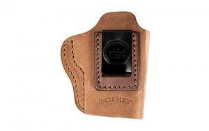 Uncle Mikes Inside Waistband Leather Holster Size 3 Fits Most Medium Frame Autos