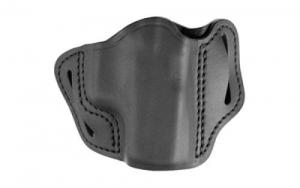 Uncle Mikes Outside Waistband Leather Holster Size 1 Fits Most Small Frame Autos - UM-OWB-1-MBL-R