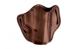 Uncle Mikes Outside Waistband Leather Holster, Size 2, Fits Most Medium/Large Frame Autos - UM-OWB-2-BRW-R