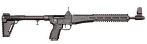 Kel-Tec Sub-2000 9mm Luger 16.25 10+1 Black Accepts M&P Magazines