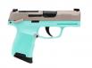Sig Sauer P365 .380 ACP Turquoise Frame Nickel Slide 10+1 - 365380REBMS