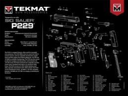 TekMat TEKR20SIGP229 Sig Sauer P229 Ultra 20 Cleaning Mat - 1028