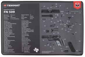 TEKMAT Pistol MAT FOR FN 509 Black - TEK-R17-FN509