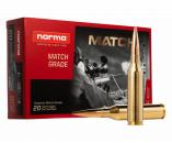 Norma Ammunition 20174602 Dedicated Precision Golden Target Match 300 Norma Mag 230 gr Hollow Point Boat-Tail (HPBT) 20 Per Box/