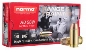 Norma Ammunition (RUAG) 611440020 NXD 40 S&W 180 gr 20 Per Box/ 10 Cs