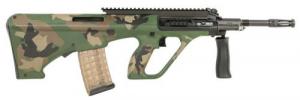 Steyr Arms AUG A3 M1 5.56x45mm NATO 30+1 16", Black Rec, M81 Woodland Camo Fixed Bullpup Stock & Collapsible Foregrip