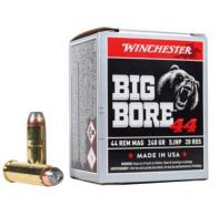 Winchester Big Bore  44 MAG 240gr SJHP 20rd box