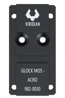 Viridian RFX45 For Glock MOS Mounting Adapter Black - 982-0030