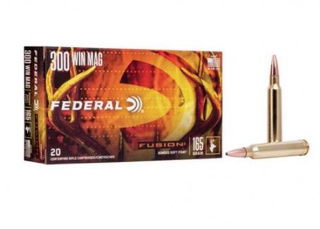 Main product image for Federal Fusion 300Win Mag 165gr  BSBT 20rd box