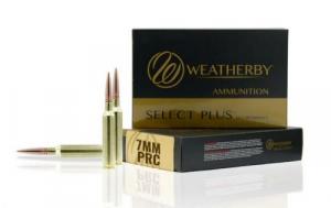 Weatherby Select Plus 7mm PRC, 175 grain, 20 Per Box