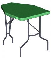 MTM Forest Green Shooting Table