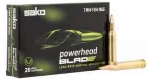 Sako PowerHead Blade 7mm Rem Mag, 140 gr, 20 per Box