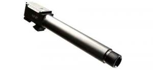 SilencerCo AC1329 Threaded Barrel 3.70" 9mm Luger, Black Nitride Stainless Steel, Fits Glock 26 Gen 1-5 - 809