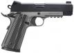 Girsan MC1911C Untouchable .45acp 8+1rd 4.4" Steel, Two Tone Finish, Black and Silver, G10 Grips