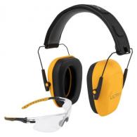 Allen ULTRX Shield Ear & Eye Protection Combo - Interstate Yellow