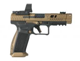 Canik TTI Combat 9mm 4.6" Optic Cut Slide, Bronze Cerakote, MaCanik M03 Red Dot, 18+1 - HG7854VN