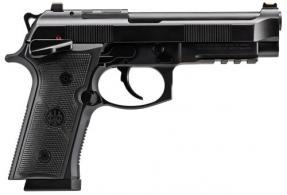 Beretta 92XI 9mm 4.7 Black, Optics Ready, SAO, 18+1