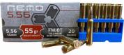 Federal Premium Gold Medal Berger BT Target 223 Remington Ammo 20 Round Box